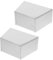 Luxshiny 2Pièces Boîte de Rangement pour Bouchons de Bière Inoxydable Support Pratique pour Collecteur de Capsules pour Bar