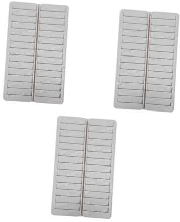 HOMSFOU 3pcs Id Card Storage Rack Card Holder Garage Shelving Units Heavy Duty