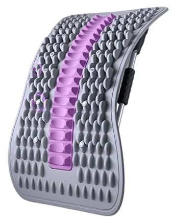 Sollee Lendenwirbeldehner, orthopädisches Taillen-Cracking-Gerät, verstellbares Lendenwirbelstützbrett für Waden, Nacken, Hüfte, Rücken, Wirbelsäule, Pilates, Yoga, Muskelerholung