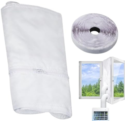 Joint pour Fenêtre de Climatiseur Mobile | Bande d'étanchéité pour porte | Calfeutrage pour Fenêtre AC,Préparation Hivernale Anti-Courant d'Air Isolation Phonique Maison Camping-Car Sous-Sol