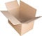 1 St. Faltkarton 800x600x400 2-wellig braun 2.40 BC-Welle Versandverpackung 80x60x40 Umzugs Bücherkartons mit Zusatzriller in der Mitte