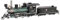 Metal Earth 3D-Puzzle Dampflokomotive 2-6-0, Metallpuzzle, Ferne Westen, Modelle für Erwachsene, herausfordernde Level, 19,5 x 3,5 x 4,8 cm