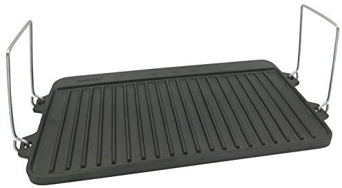 Kinghoff KH-1262 Double Sided Cast Iron Grill Plate 44 cm