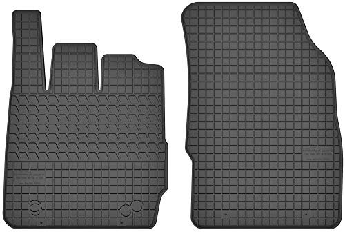 Fußmatten vorne 2er Set für Ford Fiesta 2008-2017 '09 MK7 Gummi Gummimatten