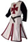 Feynman Mittelalter Ritter Kostüm Tempelritter Kreuzritter Wikinger Tunika Tempel Fasching Karneval LARP Cospaly Waffenrock - Herren Tempelritter edel Rot XL