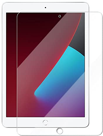 T'nB Protector de pantalla de cristal templado para iPad 7ª/8ª generación, transparente
