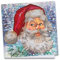 Ideen mit Herz Diamond-Painting-Grußkarte | Strass-Edition | 16 x 16 cm | 370 g/m² | inkl. Steine, Umschlag & Werkzeug (Weihnachtsmann 02)