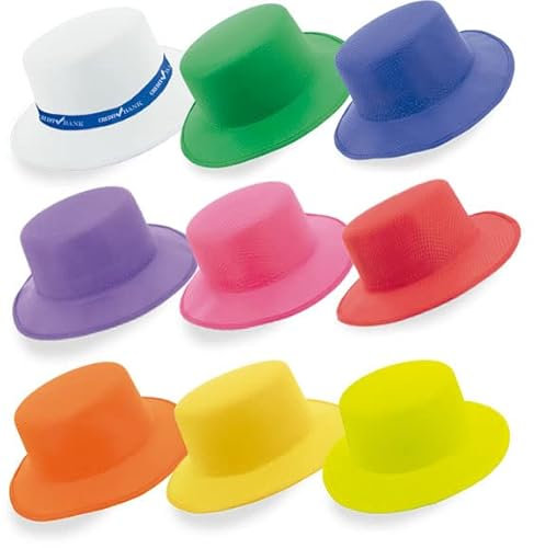 Lote de 20 Sombreros Fiestas de Ala ancha panama en colores surtidos - Sombrero Cordobés, Sombreros para Fiestas, Eventos, Celebraciones, Despedidas Soltero Soltera, Baratos