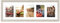 Americanflat Portafoto da Parete Multiplo da 20,3x60,9 cm, Color Legno di Mare - Per Cinque Foto da 10x15,2 cm in Orizzontale o in Verticale - Porta Foto Multiple da Parete in Vetro Infrangibile