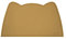 OHMO Petit Tapis Gamelle Chien et Chat, (52 * 30cm, Miel), Tapis de Plateau Gamelle de Nourriture Antidérapant pour Chat et Chien