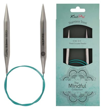 KnitPro The Mindful Collection Fixed Circular Needles 16 (40cm) | Size 9.00mm