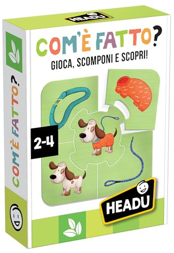 Headu - Lernspiel, Mehrfarbig, IT54921