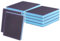 sourcing map 10pcs Fine Sanding Sponge Blocks 240-320 Grit Foam Sanding Block Pad for Polishing Kitchen Metal Wood Drywall, 120x100x12mm, Purple