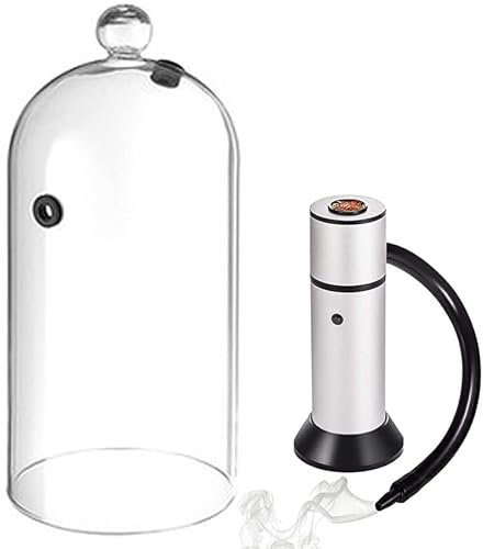 Fumoir à cocktail de cuisine, avec copeaux de bois, pistolet à fumer | Fumer la viande, les boissons et les aliments Infuseur d'intérieur | Ultimate Sous Vide