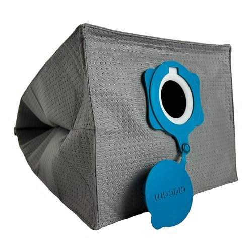 Macam Sac à poussière réutilisable compatible avec les extracteurs de poussière Mirka 1230L et Mirka 1230M – 1 sac sous vide, sac filtrant