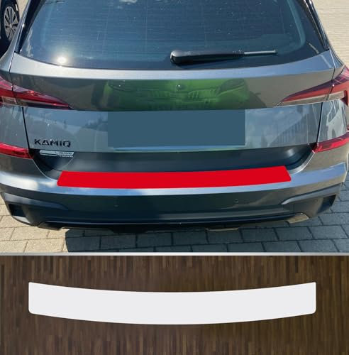 kompatibel mit Skoda Kamiq Facelift ab 2024 passgenaue Lackschutzfolie Ladekantenschutz transparent
