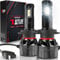 KATUR H7 LED Headlight Bulb 120W 30000LM, 700% Brightness Canbus H7 LED Bulb 6000K Xenon White Plug and Play 1:1 Mini Size High Efficiency Cooling System, Pack of 2