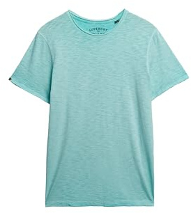 Superdry Herren Raw Edge Slub T-Shirt mit lockerer Passform