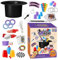 Huehkir Magic Zauber-Tricks, Anfänger Zaubertricks Set, 158 verblüffende Zaubertricks für Kinder, Neuheit Magie Requisiten Zauber Tricks Geburtstag Geschenk für Magier Junge Mädchen
