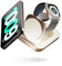 Zens Nightstand Magnetic Wireless Charger Pro 2, Cargador inalámbrico MagSafe y Qi 15 W para iPhone/Apple Watch/AirPods, Incluye Adaptador de Corriente de 20 W (EU/UK/US), Cobre