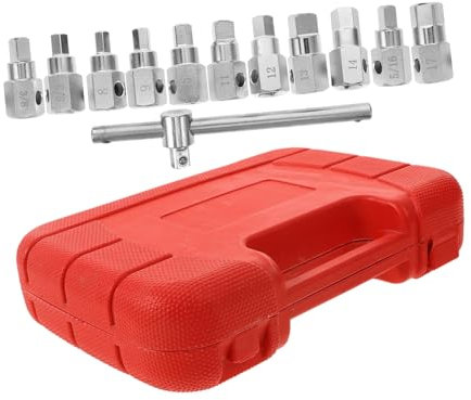 Ciieeo Jeu De Douilles Pour Bouchon De Vidange Kit De Démontage Huile Outils Mécaniques De Dépannage Ensemble De Douilles Pour Vidange Huile
