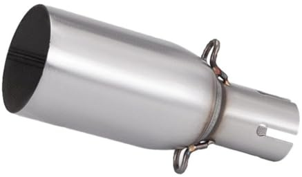 Hopbucan Adaptateur de 28mm pour Tube D'Échappement de Modification de Moto, Section Médiane, Installation Non Destructive pour Échappement de 51mm