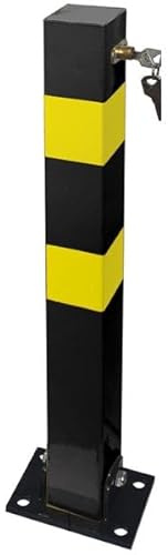 Streetwize SWWL6 Heavy Duty Parking Post Square Steel Driveway Protector