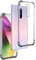 REY - Funda Anti-Shock Gel Transparente para ONEPLUS 8 - One Plus 8, Ultra Fina 0,33mm, Esquinas Reforzadas, Silicona TPU de Alta Resistencia y Flexibilidad