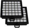 Staubbeutel24 Set 2 HEPA Filter geeignet Für Bosch BGS 41432/01 Runn n ProSilence