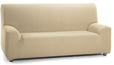 Martina Home Tunez, elastischer Sofabezug 4 Plätze 4 Plazas (240-270 cm) Beige (Visón)