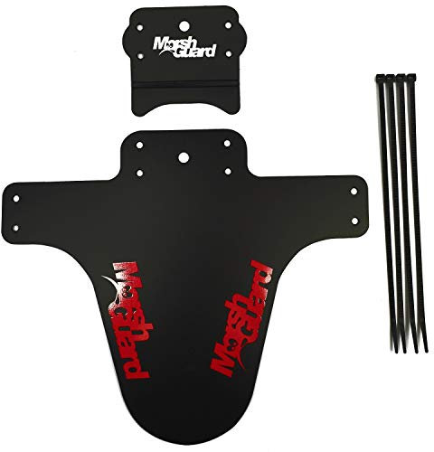 MARSH GUARD Plus Mud Schutzblech Fender The Stash'' Zusatz für Schutzblech (Schwarz/Logo Rot)