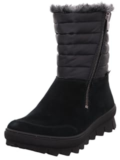 Legero Damen Novara Warm gefütterte Gore-Tex Stiefelette, Schwarz (Schwarz) 0000