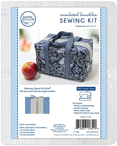 June Tailor Lunchbox-Set, Grau, Zippity-do-done (tm)