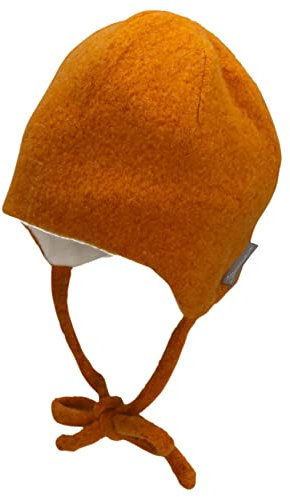 Sterntaler Unisex Baby Aus Wolle (Merino) Mütze, Rost, 45 EU