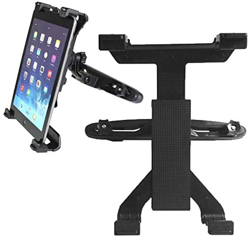 Nicoone Support Tablette Voiture,Support d'appui-tête de Tablette pour Voitures,Extensible Support de Tablette de siège de Voiture pour Tablette 7 à 11,Lecteur DVD Portable