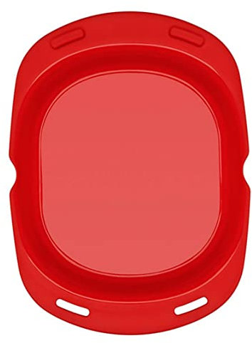 Eierwilderer, Omelett -Hersteller Mikrowelle Omelette Eiermacher Silikon Omelett -Werkzeug Nicht -Stick -Rollen Backpfanne Küche rot