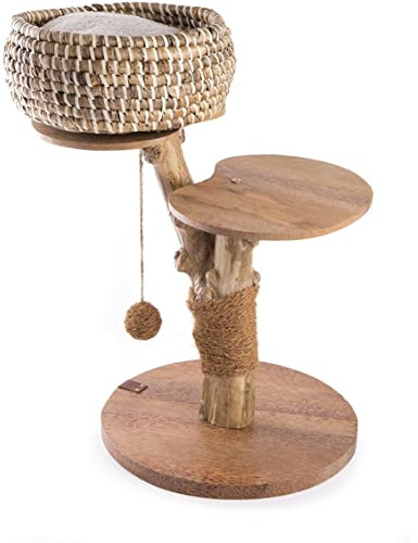 Martin Sellier Arbre À Chat Caféier Collection Café - L. 60 cm x l. 42 cm x h. 58 cm