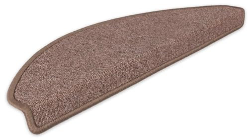 Kettelservice-Metzker Stufenmatten Ariston im Sonderformat 64/20cm Halbrund Braun 16 Stück