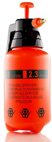 DTP-SOFT 1l Handsprüher | Pumpsprühflasche | Manuelle Bewässerung Sprayer | Tragbaren Pflanzensprüher C-014 (1)