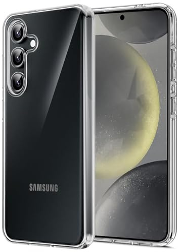 CoolGadget Handyhülle für Samsung Galaxy S24 Plus Ultra Dünn Transparent | Slim Case aus flexiblem TPU, federleicht, kaum sichtbar, kratzfest, minimalistisch