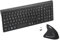 Fonicer Main gauche 2.4GHz Sans Fil Vertical Ergonomique Souris et Clavier Combo Ultra-Smince Taille Portable pour PC Ordinateur Ordinateur Portable Mac Tablette