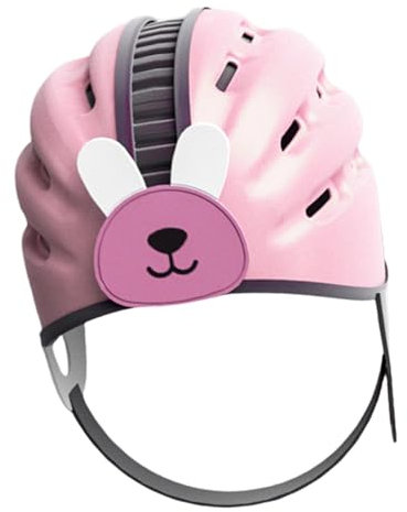 Streysisl Laufmütze für Kleinkinder, verstellbare Schutzkappe für Babys - Babymütze zum Krabbeln,Anti-Kollisions-Mütze mit niedlichem Look, erweiterbar und verstellbar, für Kinder im von 6 bis