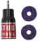LIZEALUCKY Rust Removal Machine for Drill, Wheel Stud Hub Cleaner with Removable Grinding Wheels, Drill Polishing Head for Deburring, Paint Removal, Surface Polishing