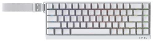 IROK MU68PRO Rapid Trigger Magnetic Switch Keyboard, Aluminum CNC Frame Mechanical Keyboard, 65% TKL Hot Swapped RGB Programmable Wired Gaming Keyboard for Win/Mac Gamer-White