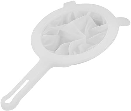 Cuchara coladora fina - Colador de malla ultrafina, colador de malla multiusos | Colador de malla ultrafina para lograr texturas sedosas, colador de jugo de acero inoxidable premium para uso diario