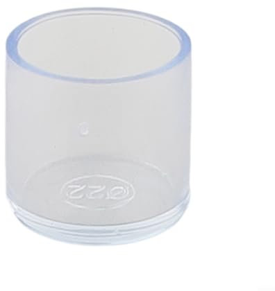 Jonikuper Housses de pieds de chaise rondes en PVC pour réduire le bruit et protéger les sols - Protections de pieds de chaise pour sols en bois dur - Coussinets en silicone pour protéger (30 mm)