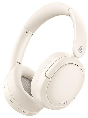 Edifier V80 Hybrid Active Noise Cancelling Headphones, Wireless Over-Ear Bluetooth 5.4 Headphones, Al Clear Calls, 45H Playtime, Customize via an App, Fast Charging, Foldable - blushell