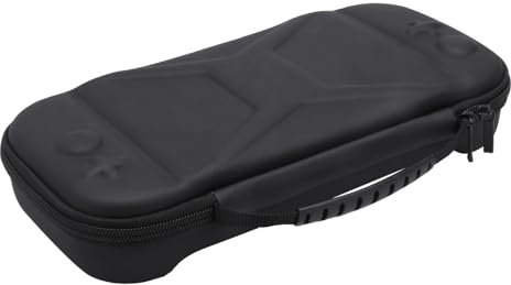 Hzycwgone Custodia Viaggio per Nintendo Switch 2 2025,Borsa di Trasporto Custodia Rigida con Slot per Schede da Gioco & Tasca a Rete per Nintendo Switch 2 II 2025 Giochi Portatile Console,Nero