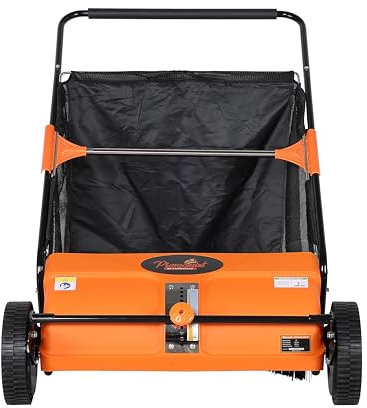 Provoonsint 26 inch Lawn Sweeper, Walk Behind, dust Prove (26 inches)