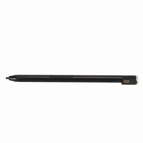 Naroote Precise Yoga C930 13IKB 01FR713 ST70R02360 Tablet Active Stylus Pen Sensitive Control Digital Touch Screen Pen for Sketching and Note-Taking, 2 Buttons, Aluminum Alloy, Black